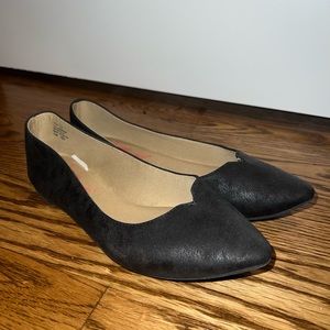 Black Ballet Flats